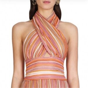 LKukhareva London Isla Wrap Halter Top